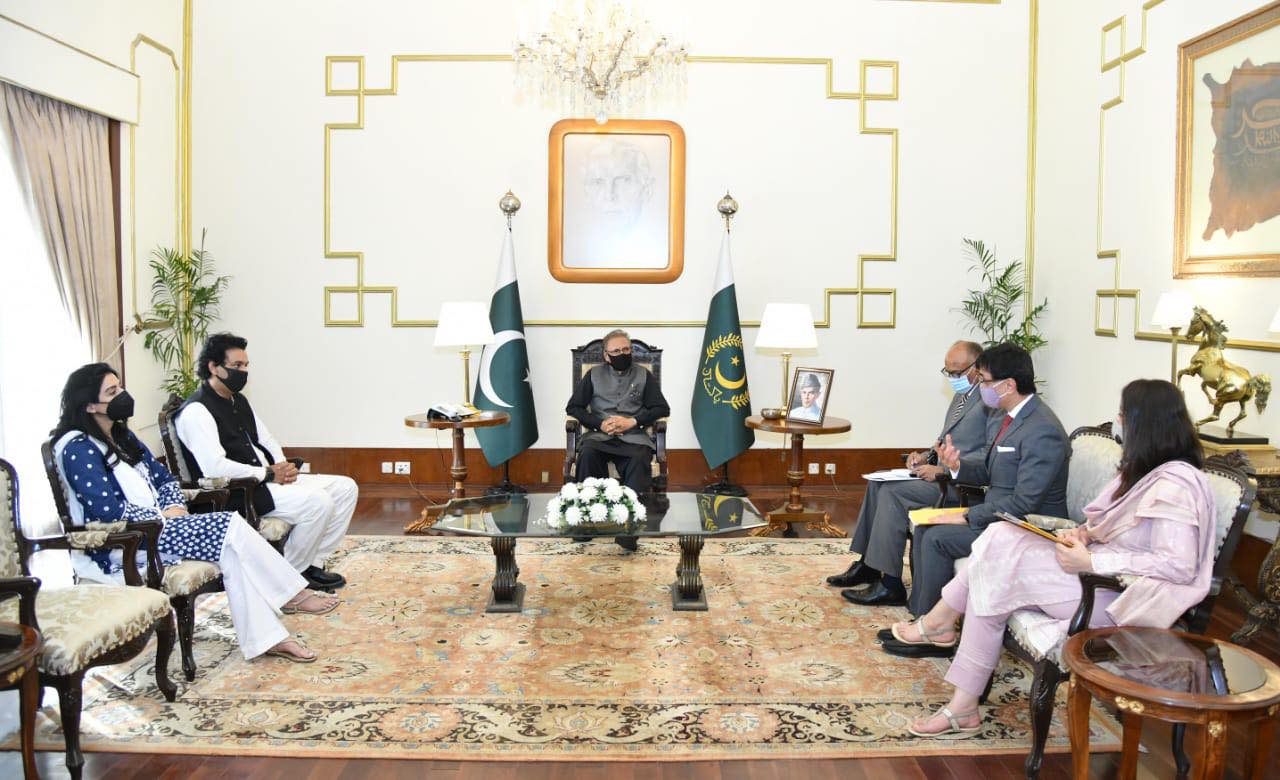 Meeting with President of Pakistan Dr. Arif Alvi!