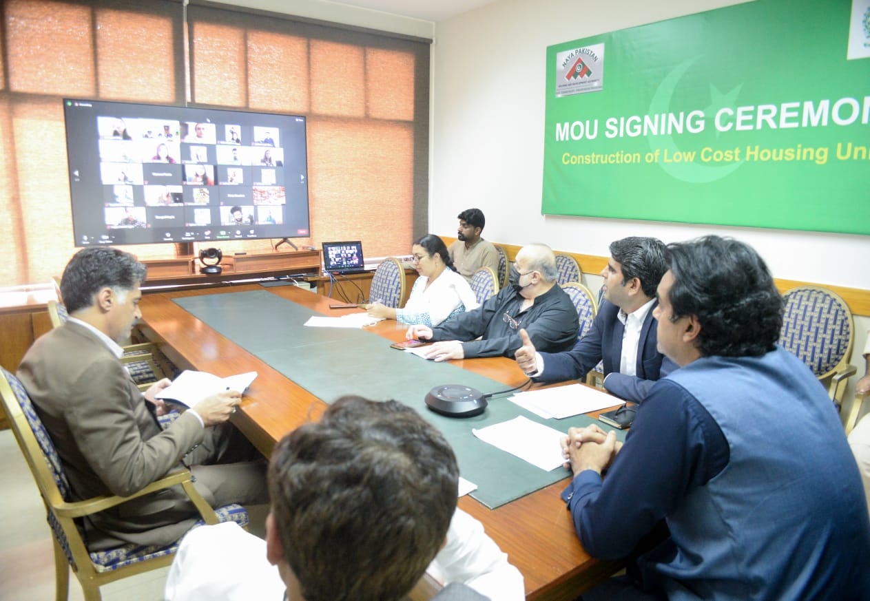 SAPM on Youth Affairs Usman Dar presided over a meeting with the second batch of members of the NYC via video link.