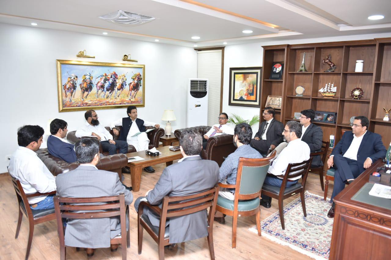 Special Assistant to the Prime Minister for Youth Affairs / Head of Kamyab Jawan Programme Usman Dar held a weekly meeting with the team of the National Information Technology Board