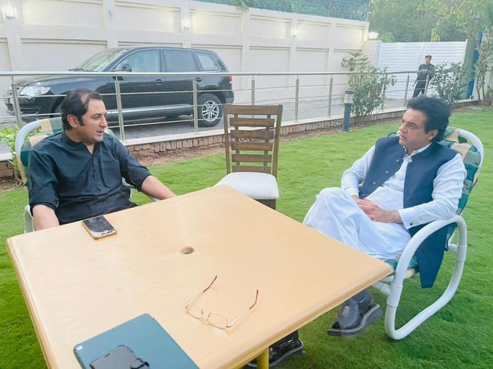 Chief of Successful Youth Program and Special Assistant for Youth Affairs Usman Dar meets Gilgit-Baltistan Chief Minister Khalid Khurshid Khan in Islamabad