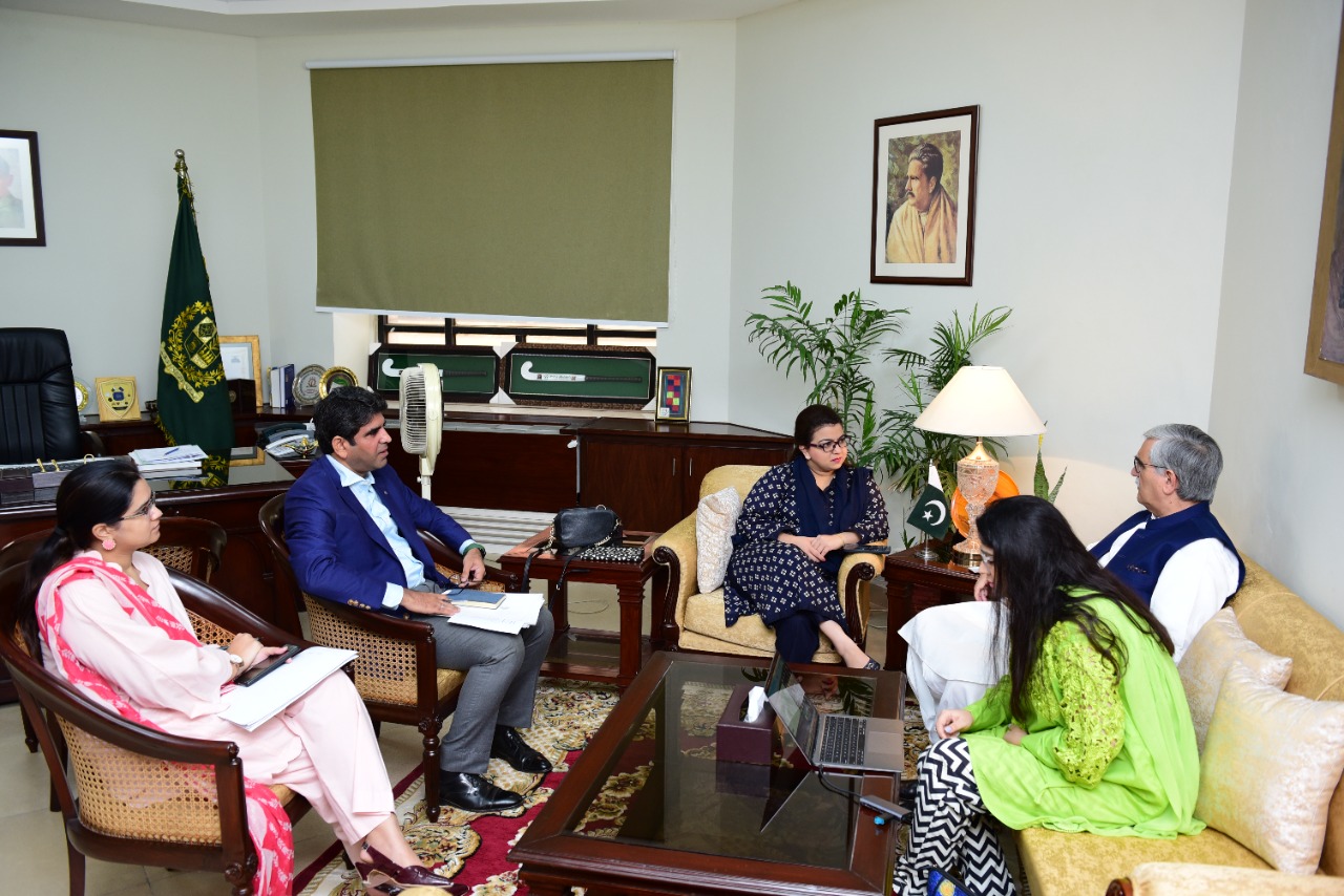 Sapm held a meeting with team PILDAT to discuss agenda of third InterProvincial Coordination meeting.