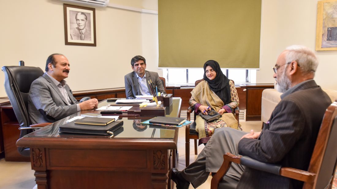 Chairman Prime Minister's Youth Programme, Rana Mashood Ahmad Khan meeting with Managing Director of Pakistan Tourism Development Corporation (PTDC). 