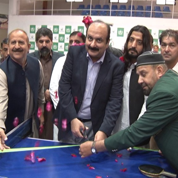 Chairman Rana Mashhood inaugurated Table Tennis Provincial League under the auspices of Prime Minister’s Youth Programme and HEC Pakistan in Islamia College University Peshawar 
