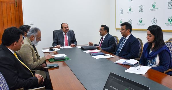  A meeting was held by Rana Mashhood with the National Vocational and Technical Training Commission to discuss training courses for youth, especially women and introducing new programs.