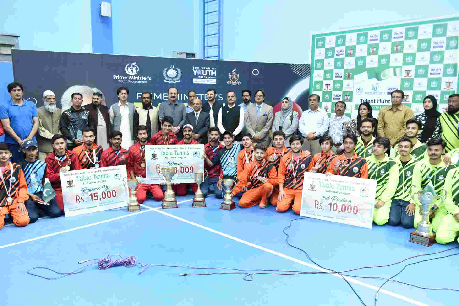 Chairman Rana Mashhood Ahmed Khan's speech at the closing ceremony of PM's National Table Tennis Youth Sports League